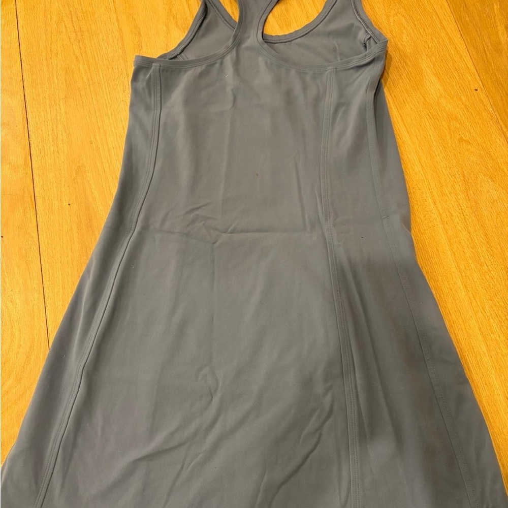 Blue Racerback Dress - Picture 2 of 3